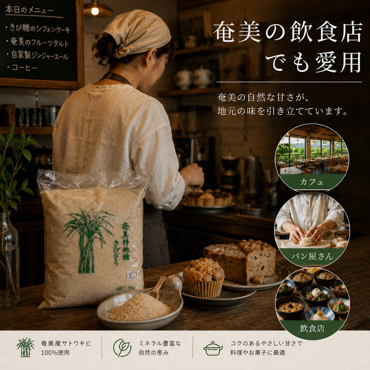 自然な暮らし 富国製糖のきびざら 2キロ(グリーンストアECショップさん)のメインイメージ